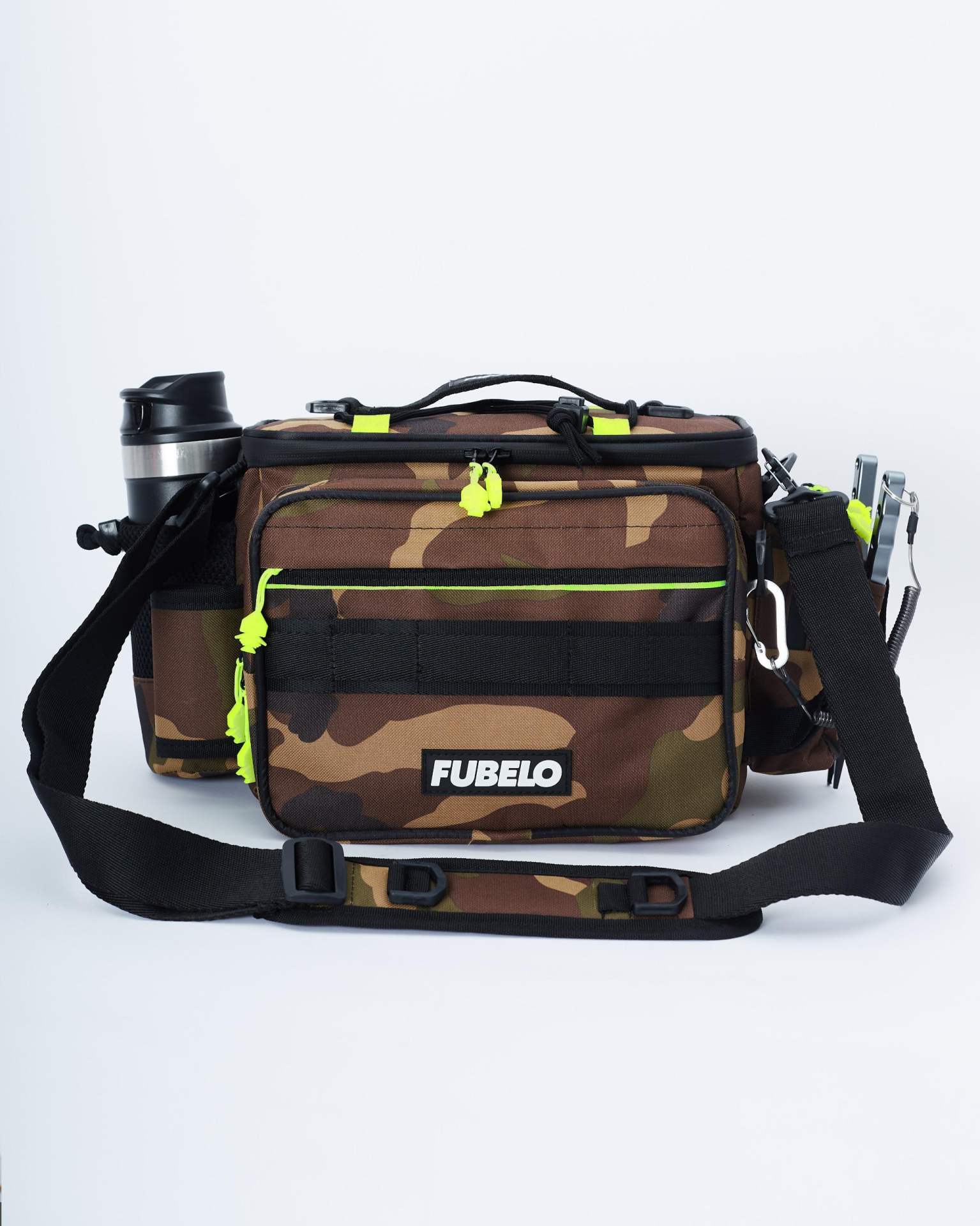 Fubelo Sider Balıkçı Çantası Kahve Camo