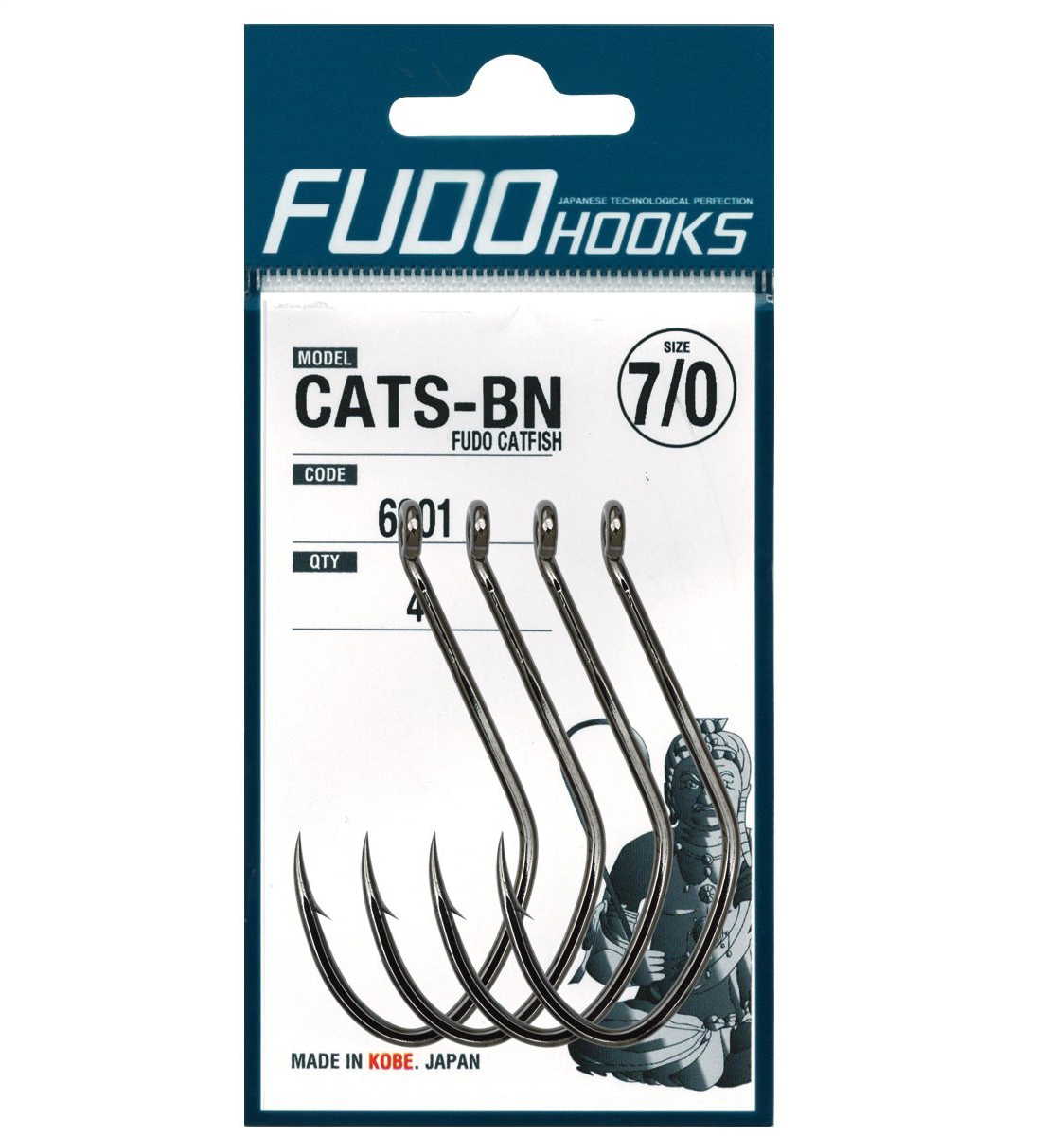 Fudo 6901 Catfish Black Nikel İğne