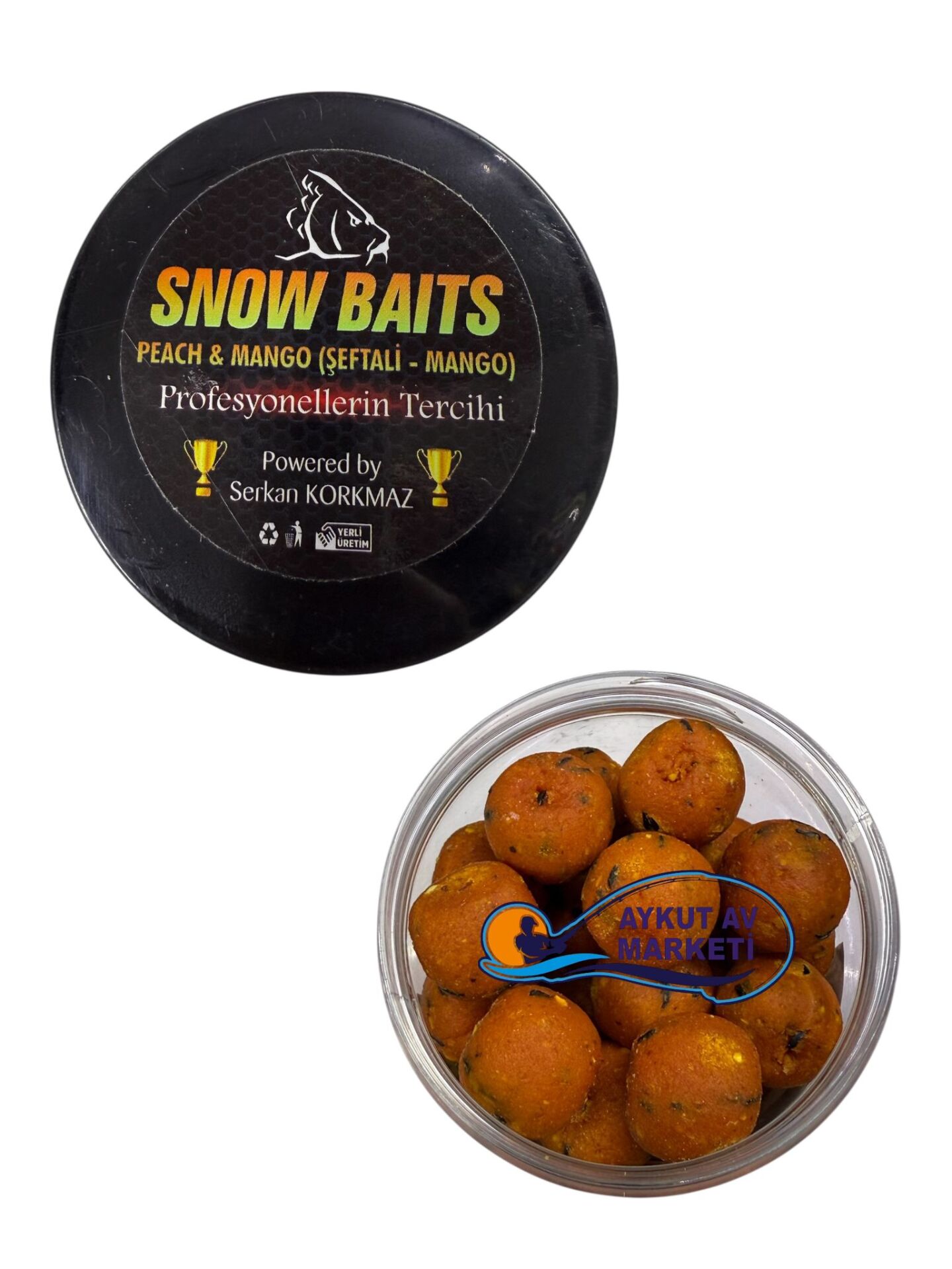 Snow Baits Şeftali&Mango 18mm Boili