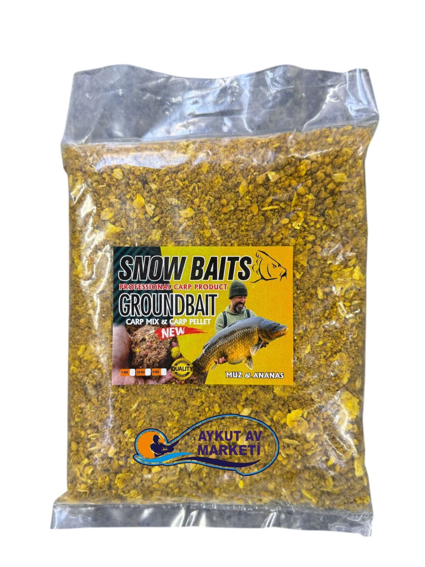 Snow Baits Muz Ananas Hamur 1kg