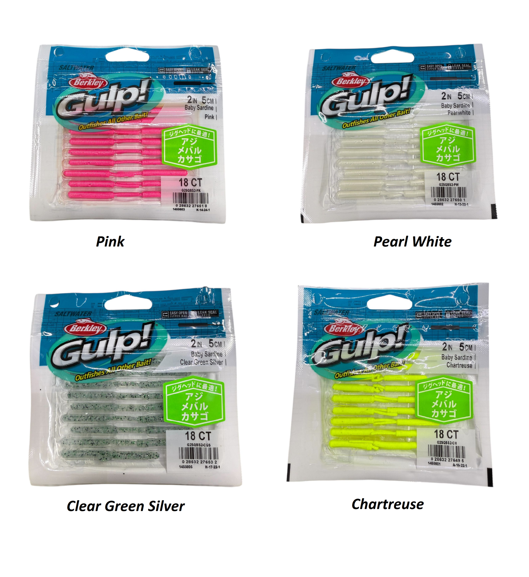 Berkley Gulp SW Baby Sardine Sahte Yem 5cm 18Pcs