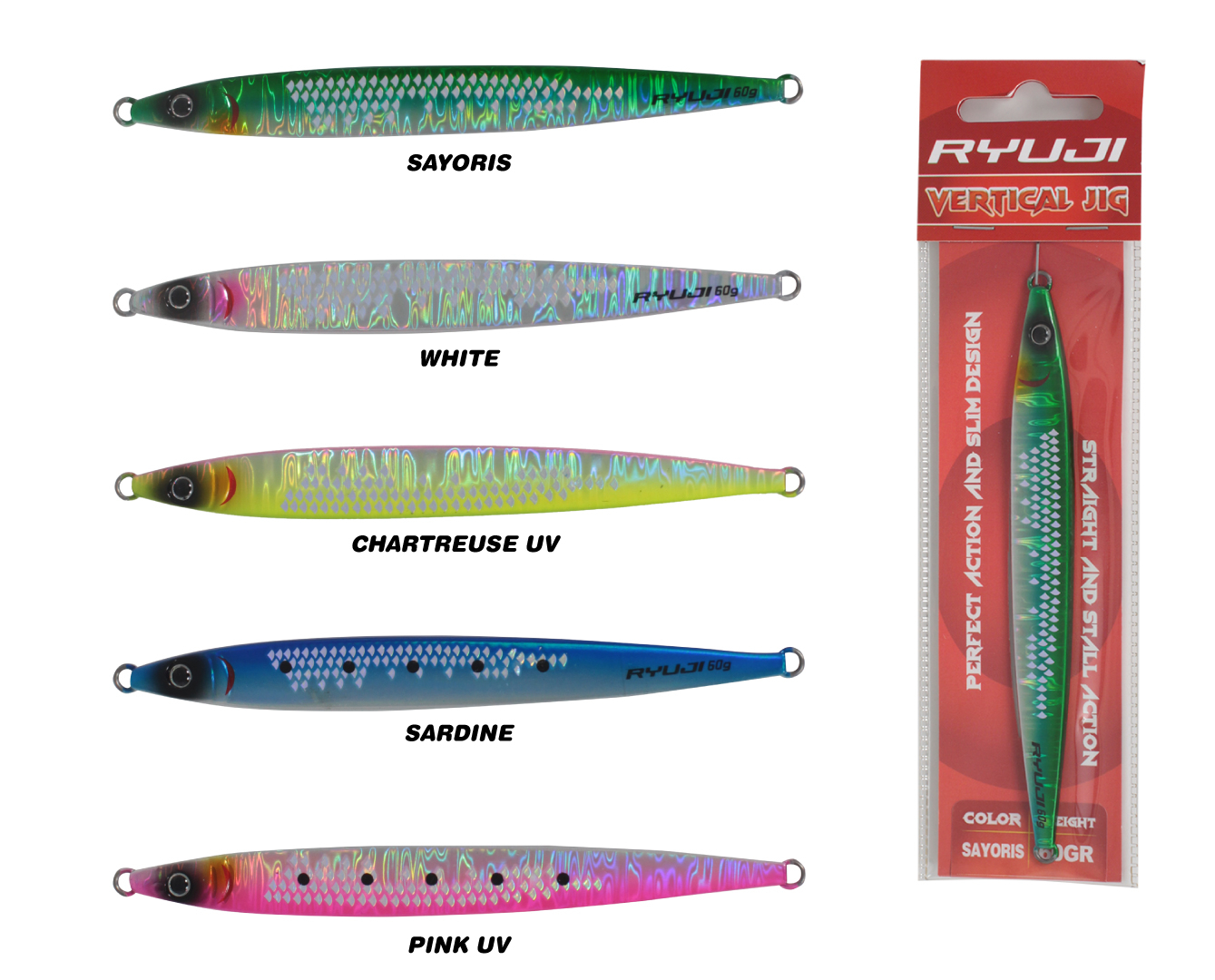 Ryuji Vertical 11 Cm 40 Gr Jig Yem