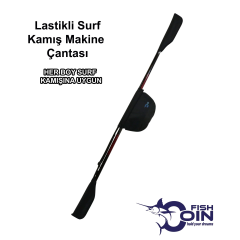 Fishcoin Lastikli Surf Kamış Makine Çantası