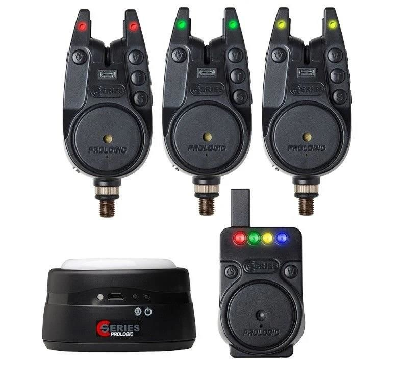 Prologic C-Series 3+1+1 Red Green Yellow Sazan Alarm Seti