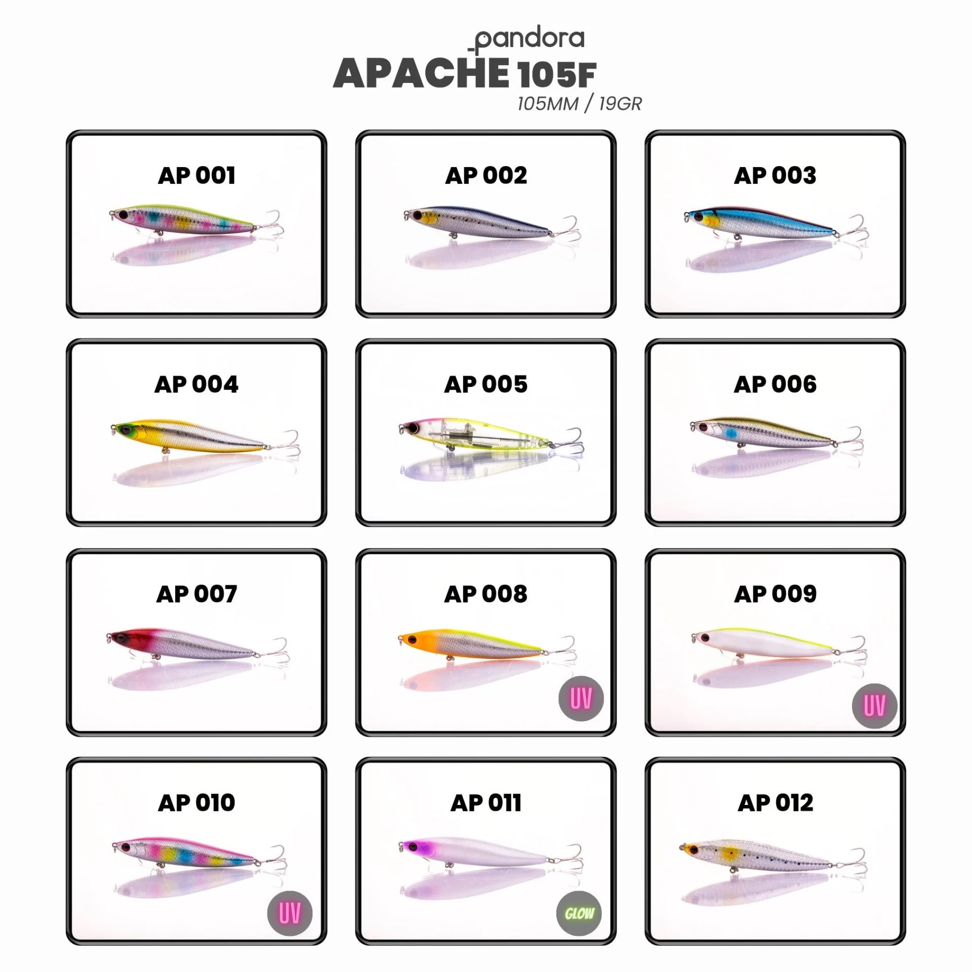 Pandora Apache 10.5cm 19gr