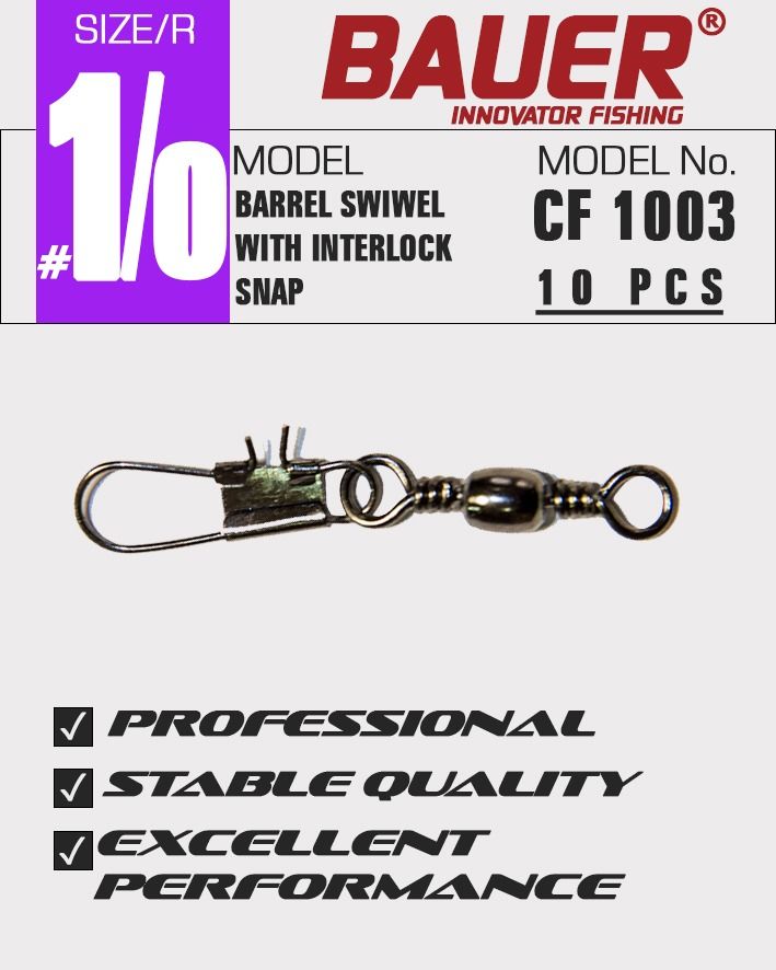 Bauer CF-1003 Klipsli Fırdöndü 10pcs