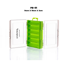 Pandora 14X10X3cm Çift Taraflı Maket Balık Kutusu PB01