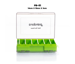 Pandora 14X10X3cm Çift Taraflı Maket Balık Kutusu PB01
