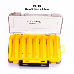 Pandora 20X13X3.5cm  Çift Taraflı Maket Balık Kutusu PB02