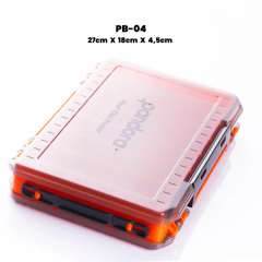 Pandora 27X18X4.5cm Çift Taraflı Maket Balık Kutusu PB04