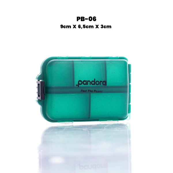 Pandora 9X6.5X3cm Balıkçı İğne Kutusu PB06