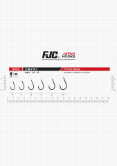 FJC 3633 Futoji Madai Black Nikel İğne