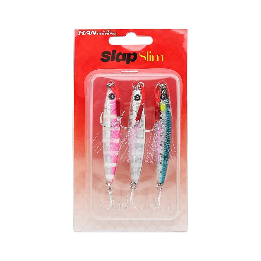Hanfish Slap Slim Jig Zebra Mix