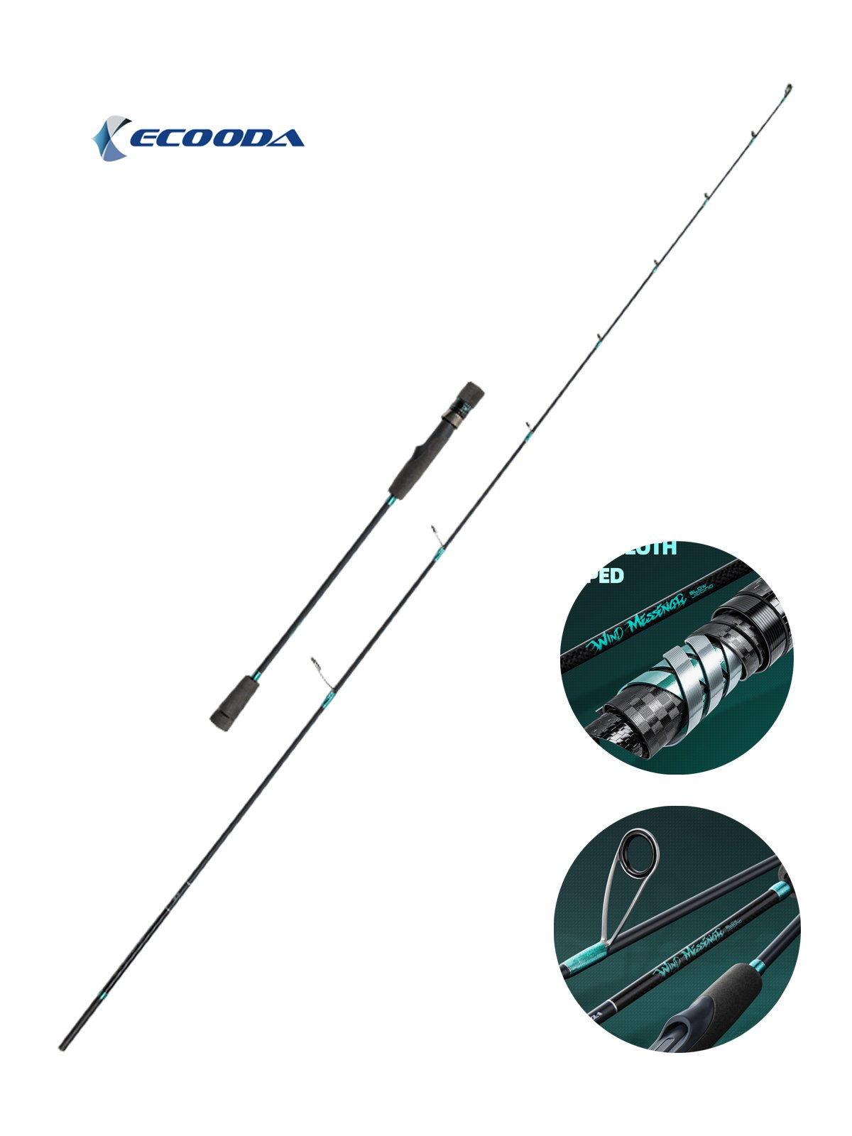 Ecooda Wind Meesenger 3 191cm 150-300g Slow Jigging Kamışı