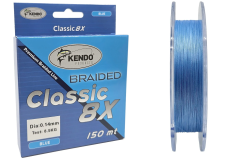 Kendo Classic 8X 150m Blue Örgü İp Misina 0.10mm