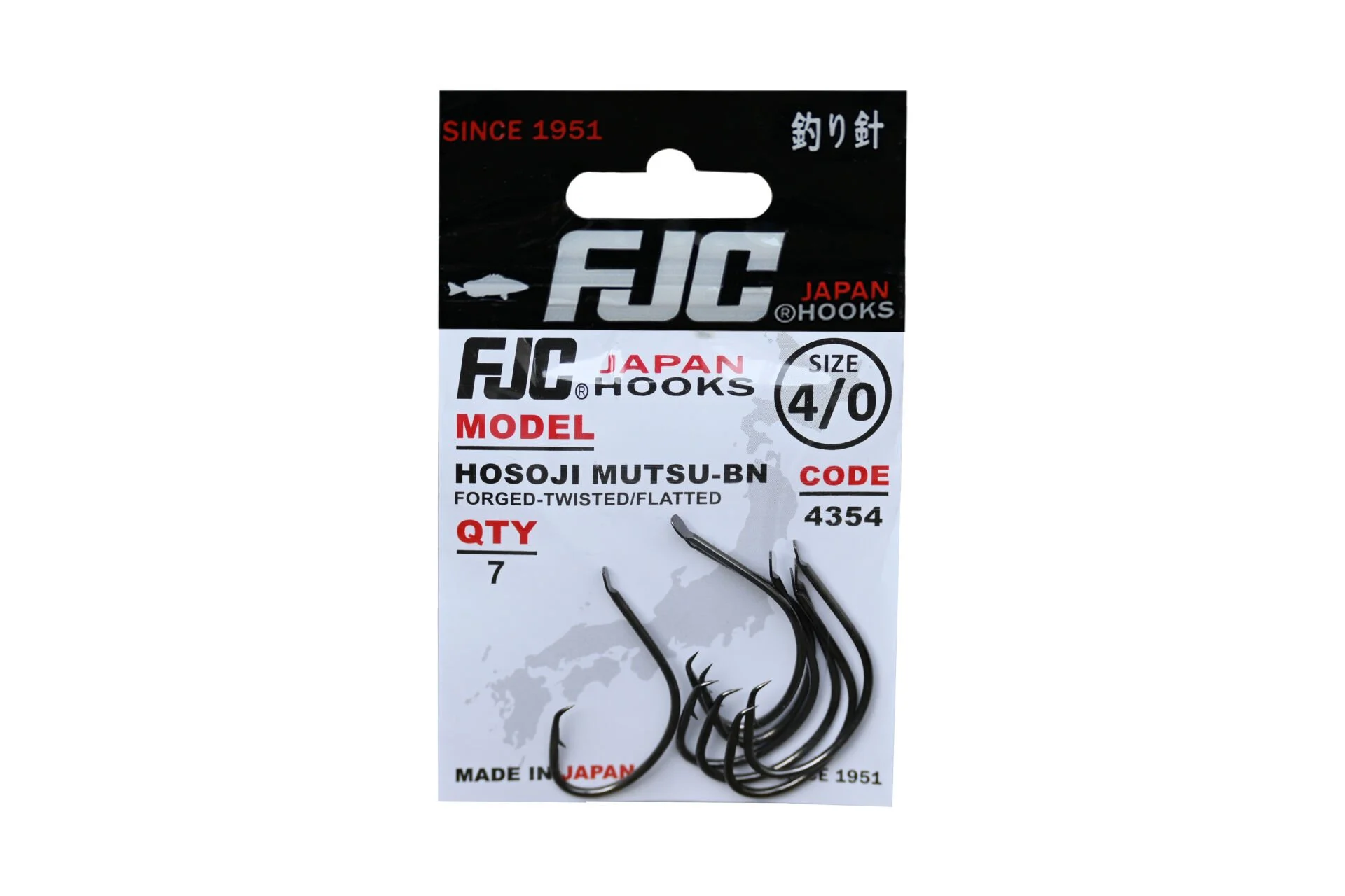 FJC 4354 Hosoji Mitsu Black Nikel İğne