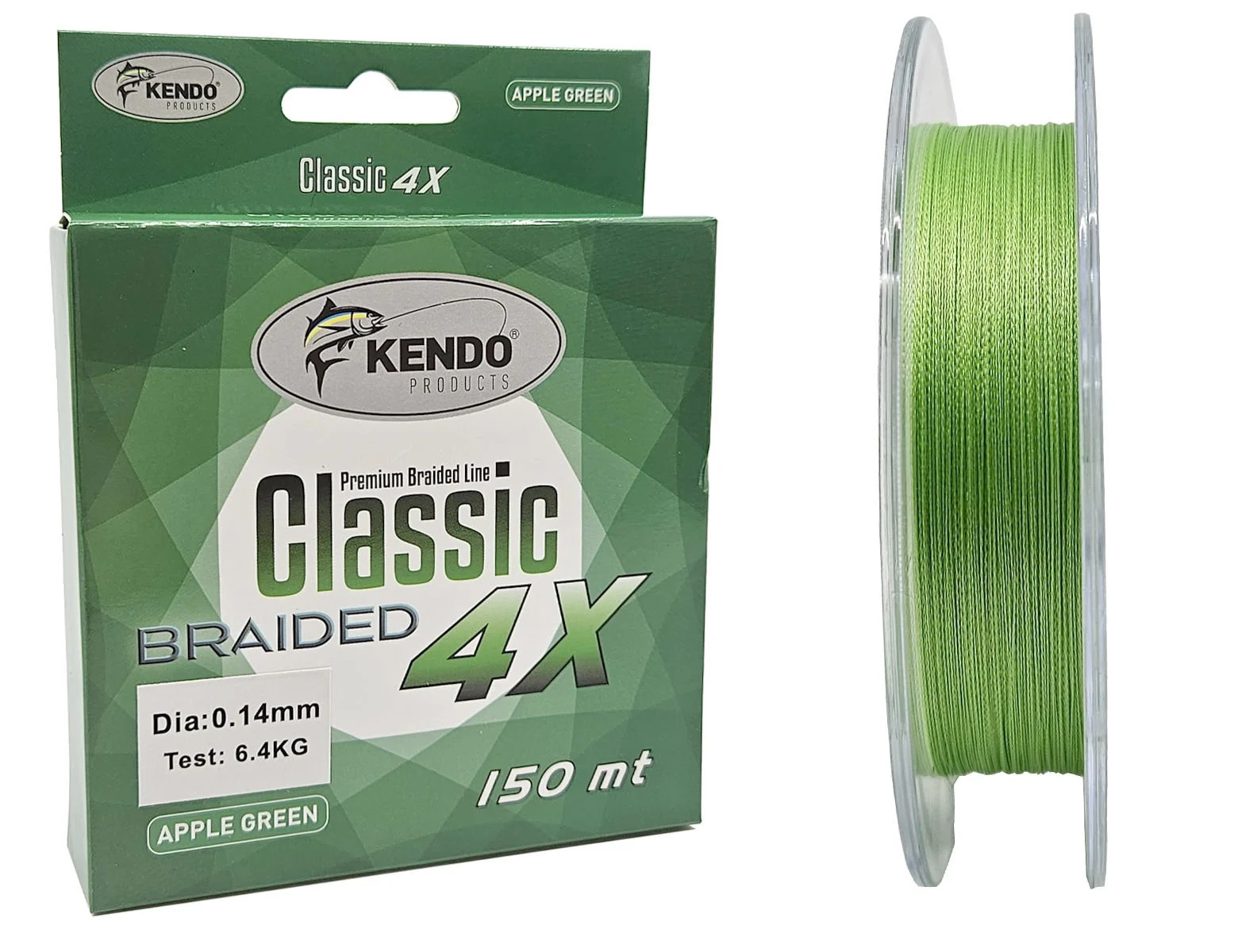 Kendo Classic 4X 150m Apple Green Örgü İp