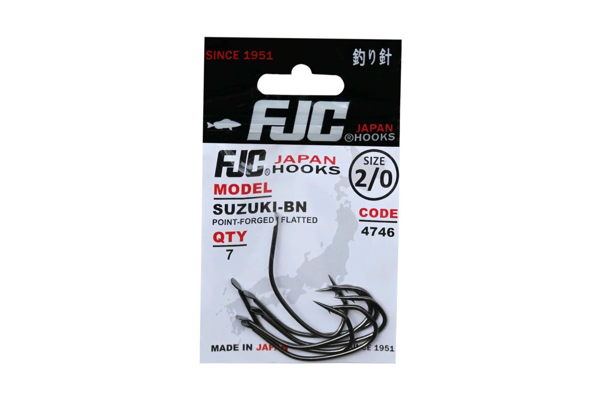 FJC 4746 Suzuki Black Nikel İğne