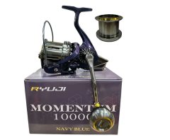 Ryuji Momentum 10000 Navy Blue 11+1BB Surf Olta Makinesi
