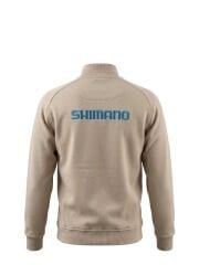 Shimano Zipper Sweatshirt Bej