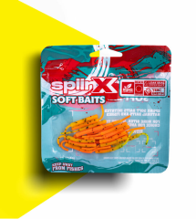 Spiinx Soft Baits Baby Fish 4.5 cm Kokulu Silikon Yem FireTİger 18pcs