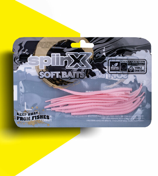 Spiinx Isome 11 Cm Kokulu Silikon Yem Natural Pink