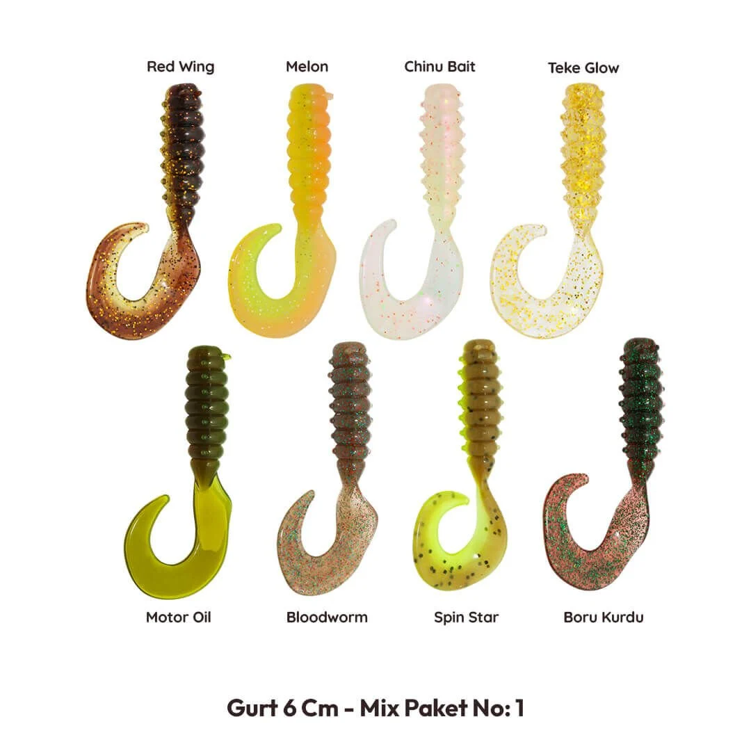 Hanfish Gurt 6 Cm Silikon Yem Mix 1