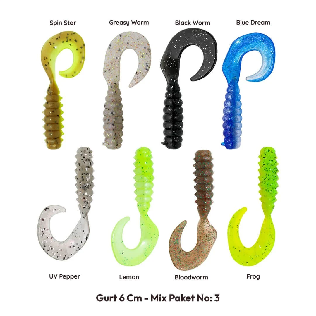 Hanfish Gurt 6 Cm Silikon Yem Mix 3