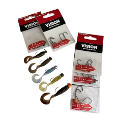 Hanfish Vision Ned Rig Pearl White Jighead