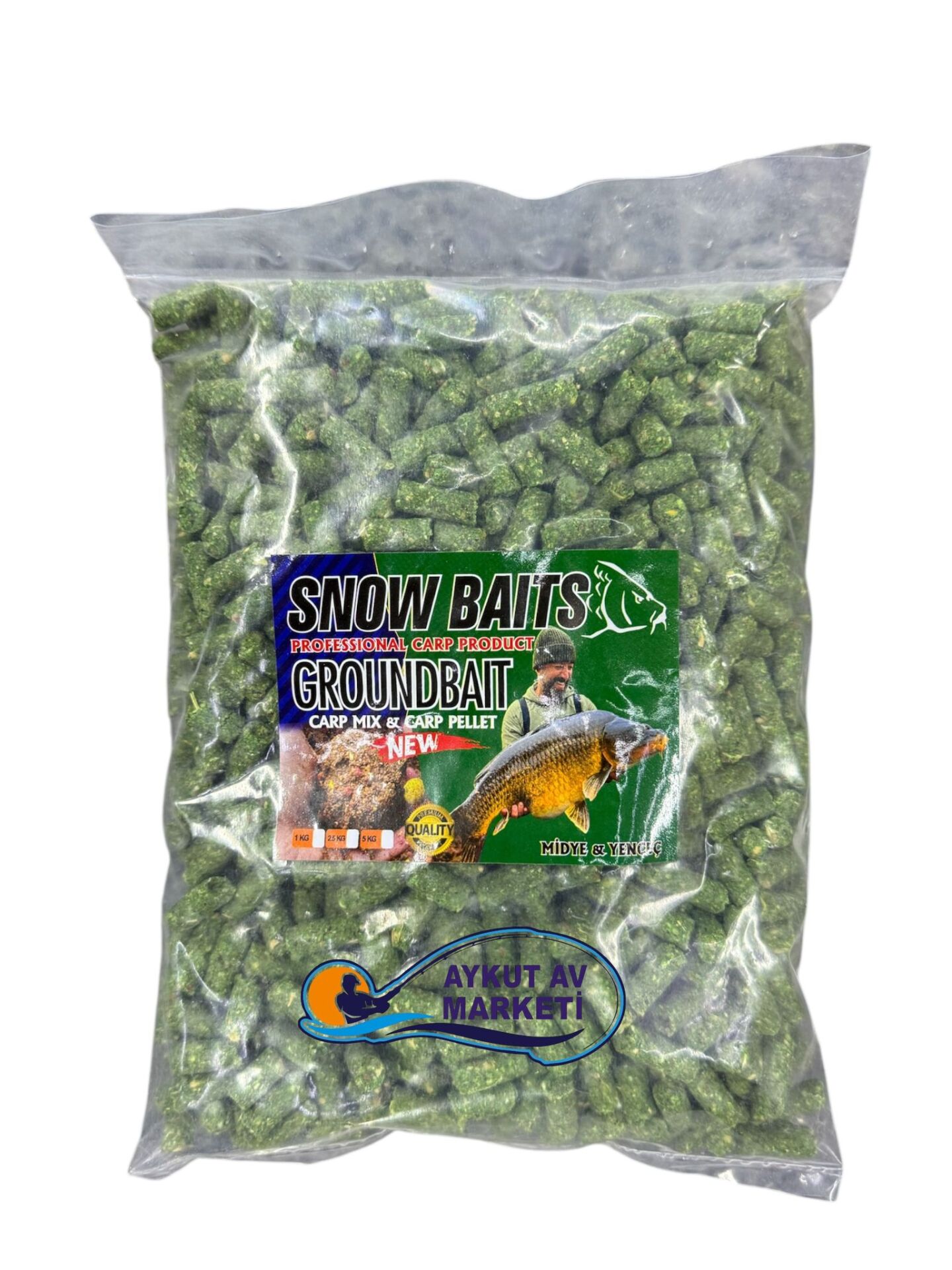Snow Baits Midye&Yengeç Pellet 1kg