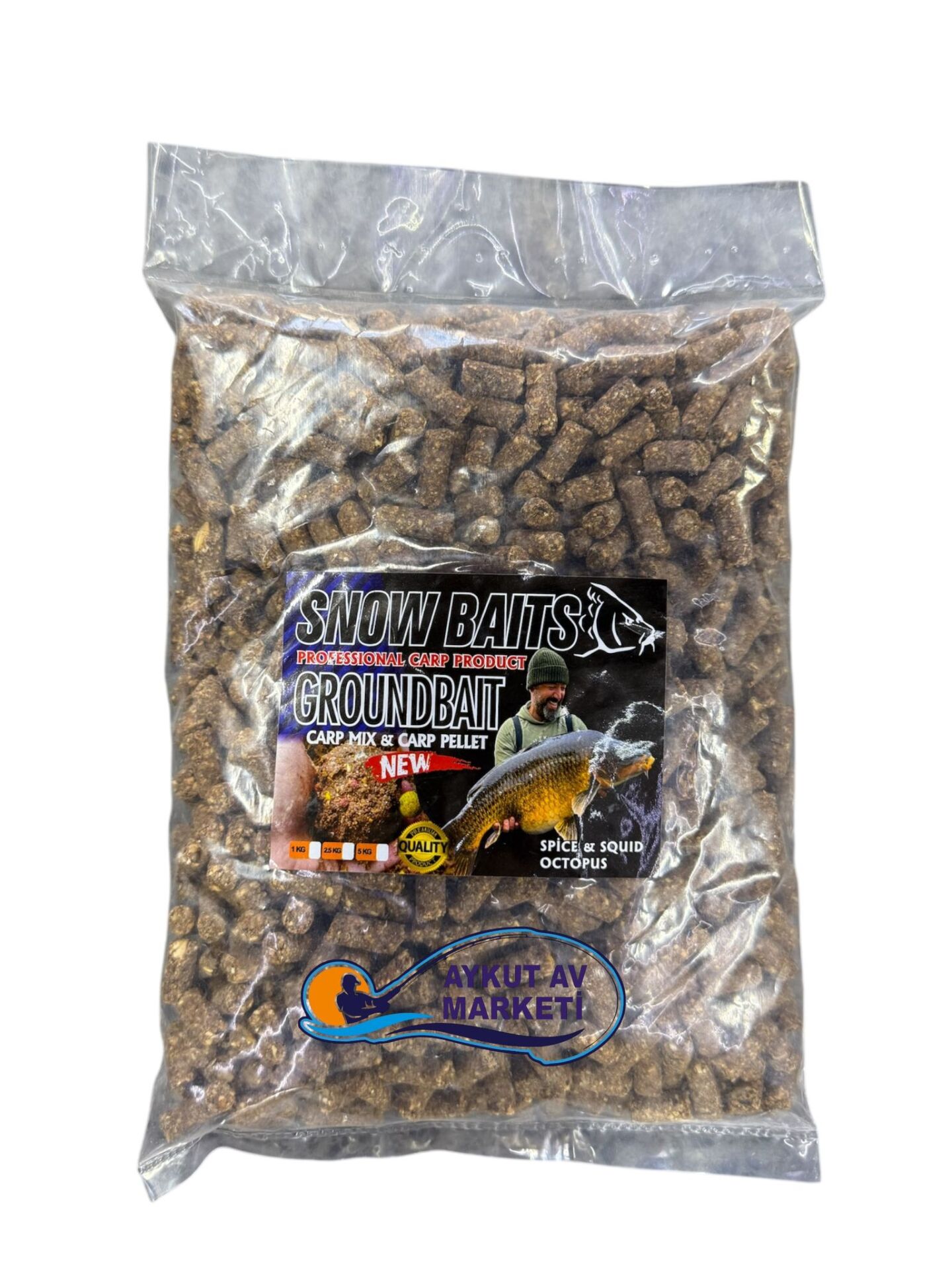 Snow Baits Fresh Fish Pellet 1kg