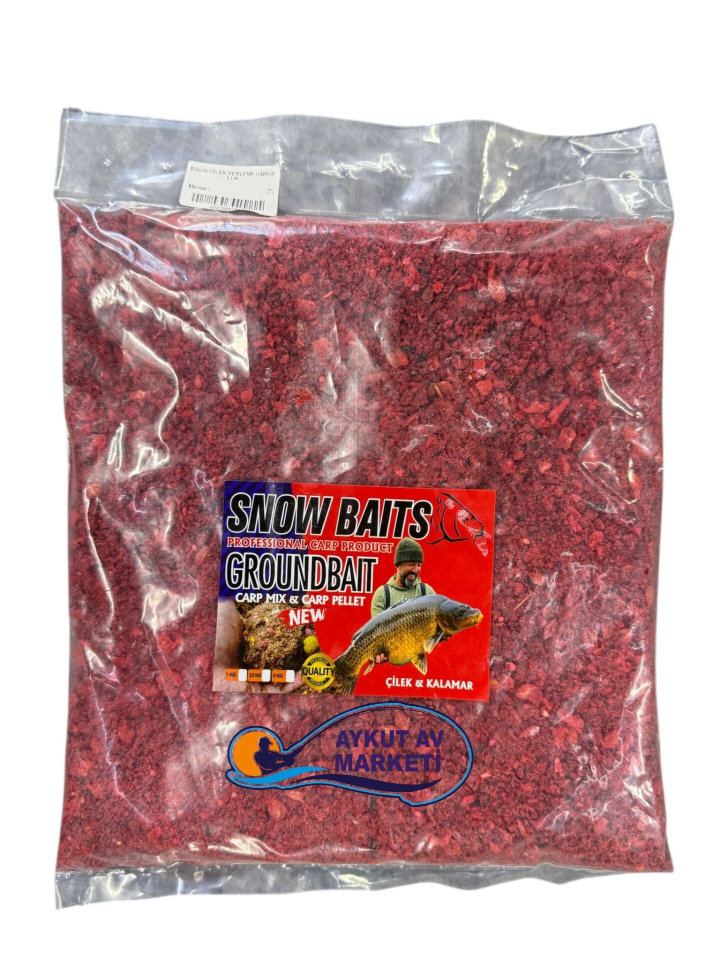 Snow Baits Çilek Hamur 1kg