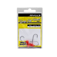 Ryuji Drop Jighead Red UV