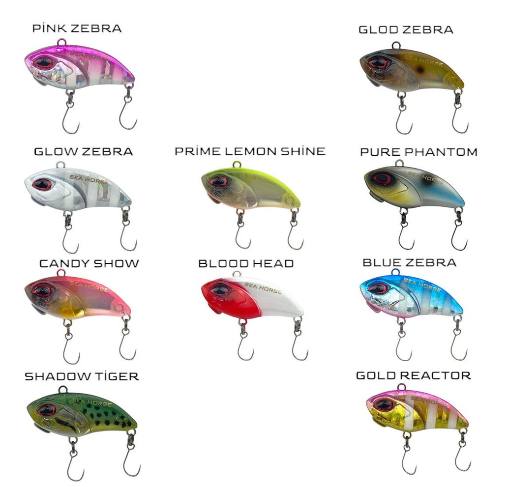 Sea Horse Ocean Vib 3,8 Cm 4,1 Gr Vibrasyon Yem
