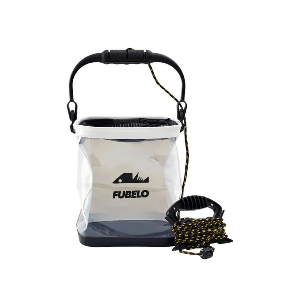 Fubelo Flar Katlanır Beyaz Balıkçı Kovası
