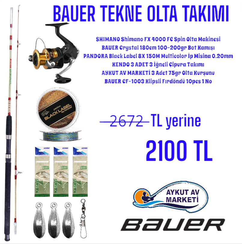 Bauer Tekne Olta Takımı