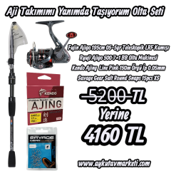 Aji Takımımı Yanımda Taşıyorum Olta Seti