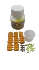 Renat Baits Profesyonel Yüzen Rig Üçlü Sarı Mısır 8pcs