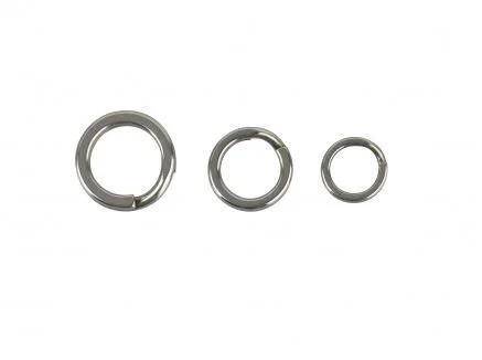Savage Gear Split ring SS+BLN 10+10