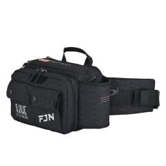 Fujin Ajime Bel Çantası Black Balıkçı Çantası