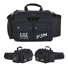 Fujin Ajime Bel Çantası Black Balıkçı Çantası