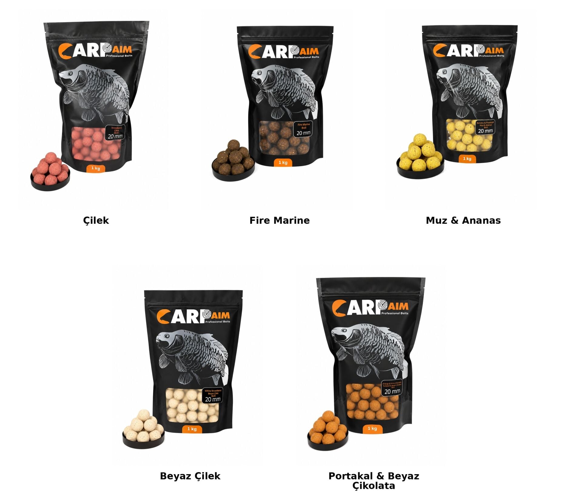 Carp Aım 20mm 1kg Boili