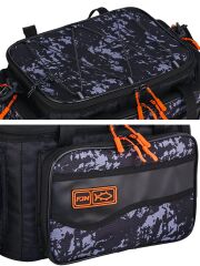 Fujin Black Camo Helper Bag Balıkçı Çantası