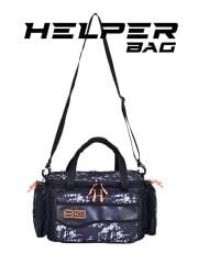 Fujin Black Camo Helper Bag Balıkçı Çantası