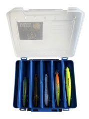NanivaOsakaShi Fishing Lure Box 2 Maket Balık Kutusu