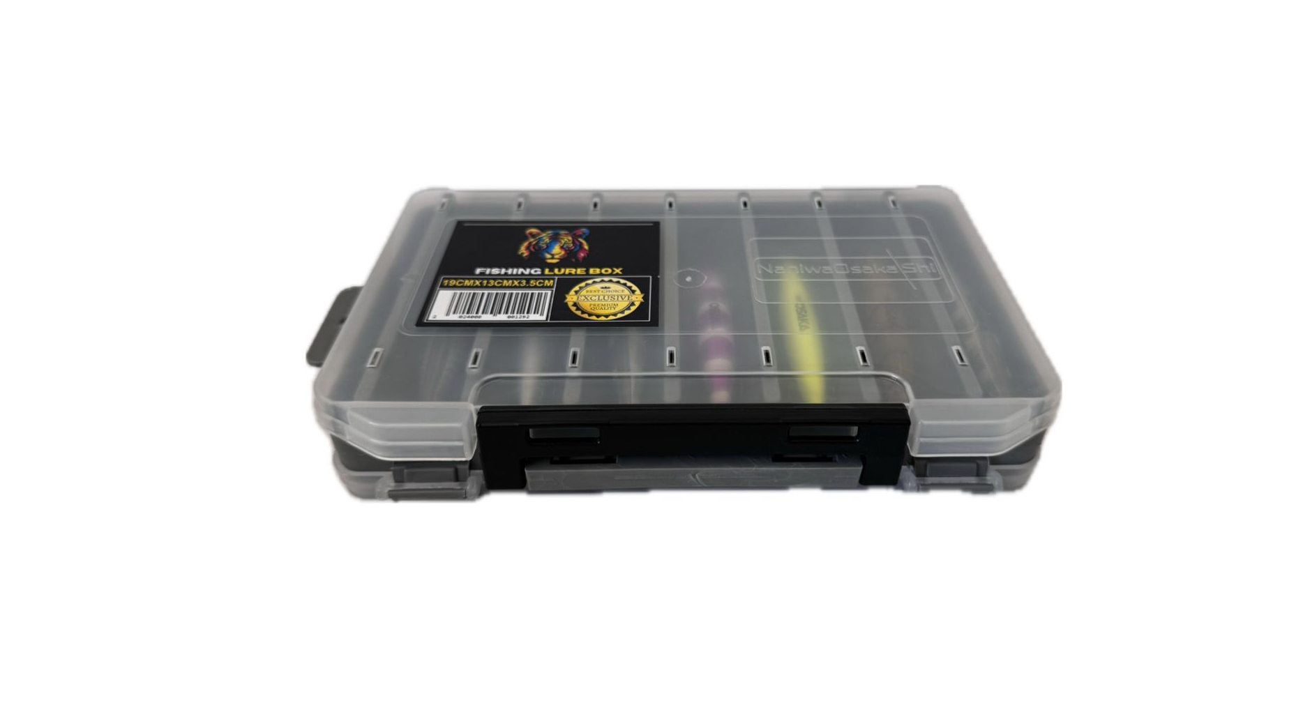 NanivaOsakaShi Fishing Lure Box Maket Balık Kutusu
