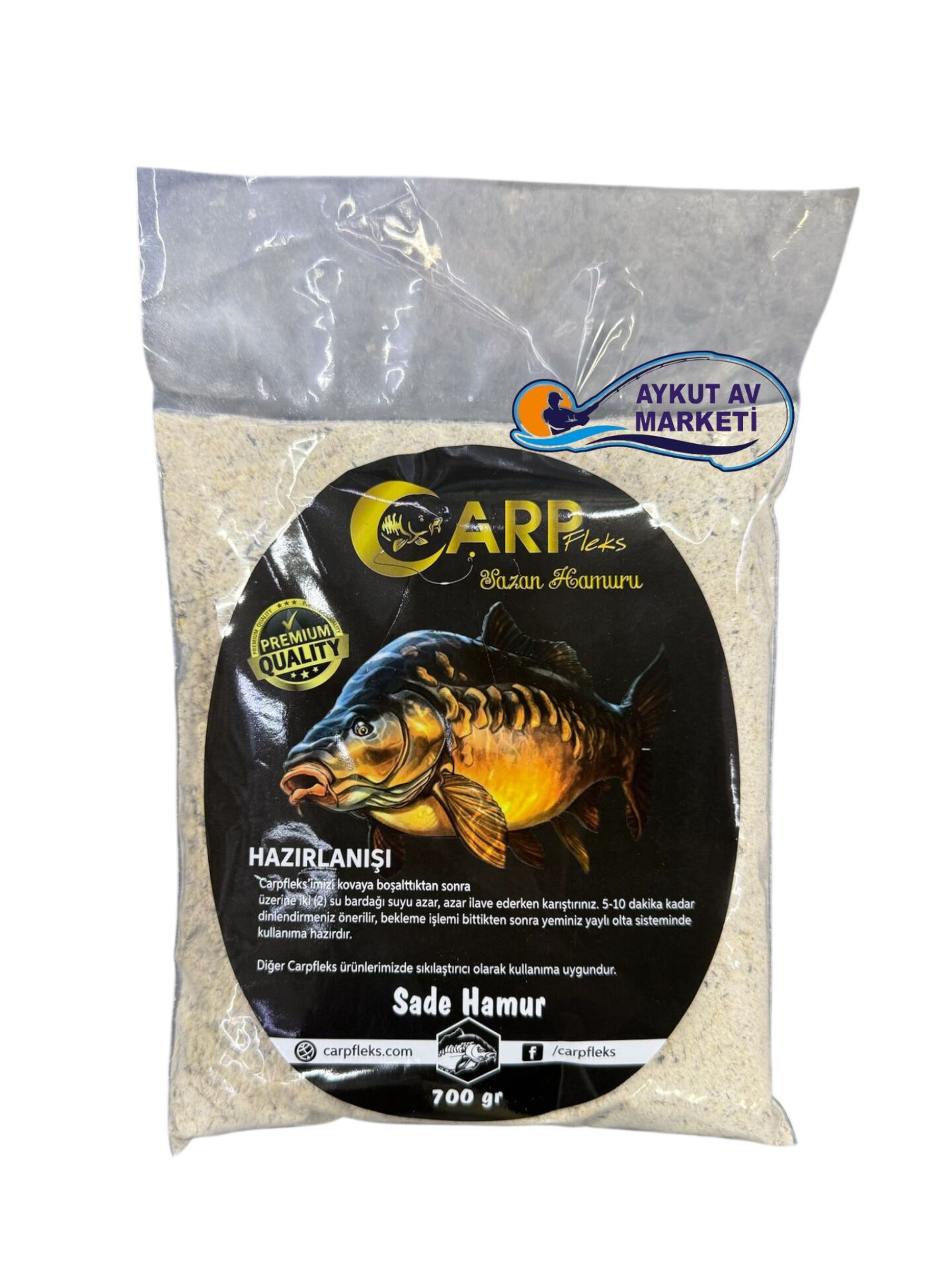 CarpFleks Doğal Hamur Tozu 700gr