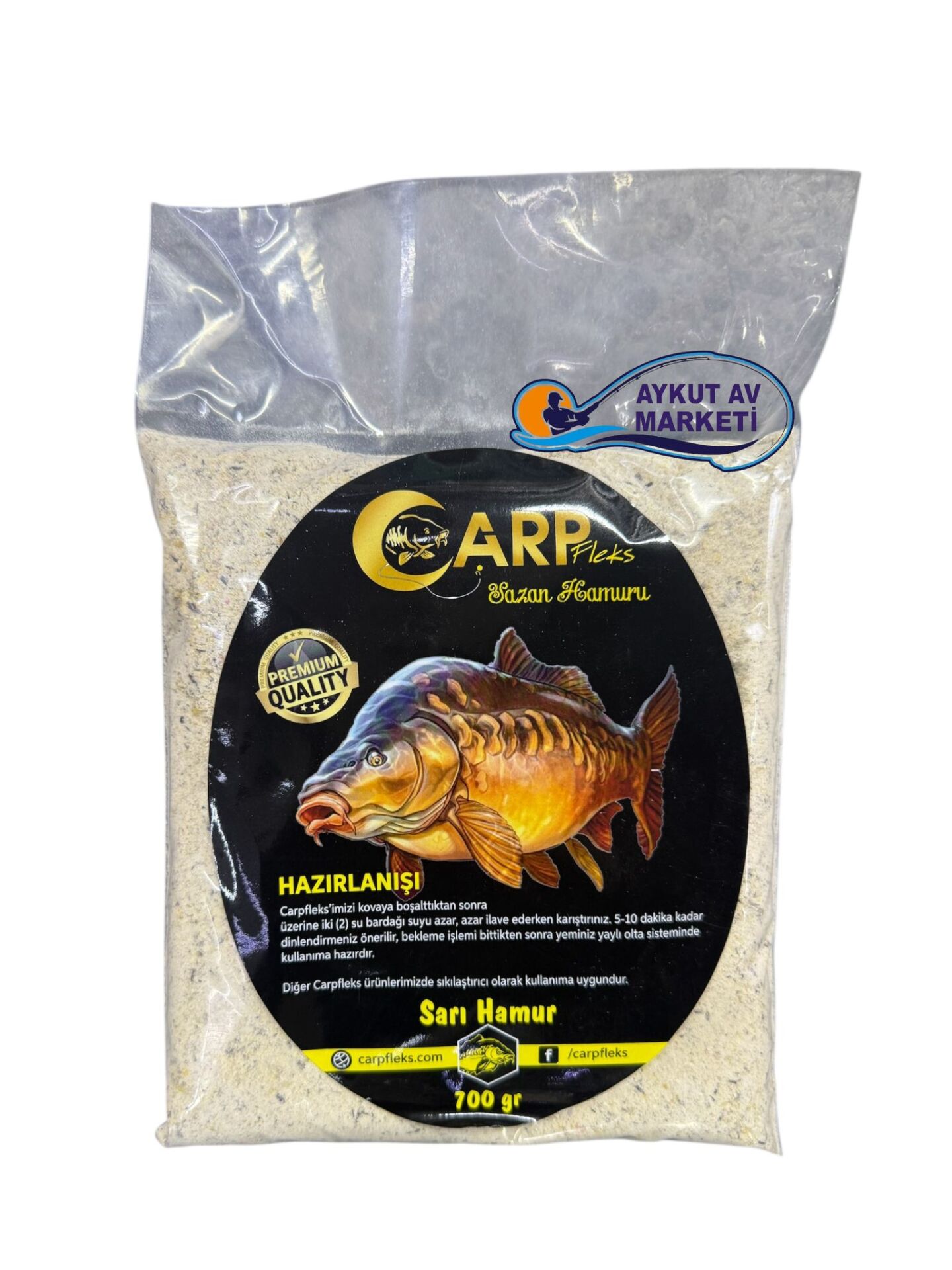 CarpFleks Sarı Hamur Tozu 700gr