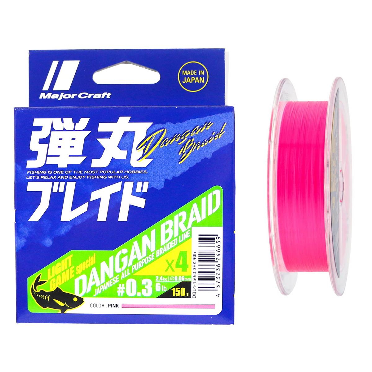 Major Craft Dangan Braid Light Game Special 4x 150mt İp Misina