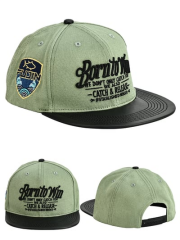 Fujin BTW Leather Visor Şapka Light Green